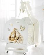 Детская кровать Baby Expert Cremino by Trudi — белый