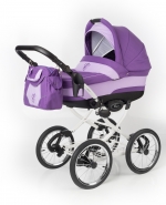 Коляска для новорожденных Esspero Classic (шасси White) — Iris