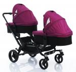 Коляска для двойни FD-Design Zoom — grape