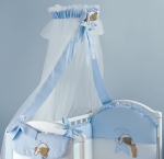 Балдахин с держателем Roman Baby STELLA STELLINA — Light Blue (Голубой)