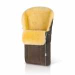 Конверт в коляску меховой Esspero Nicolas Leatherette (натуральная овчина) — Nubuck
