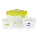 Полезный контейнер для еды Farlin — Желтый