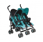Коляска для двойни Patron Atlas Duplex — smaragd