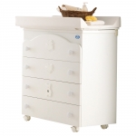 Пеленальный комод Pali Prestige  Classic — White (белый)
