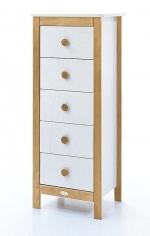 Шифоньер Fiorellino Giraffe — Белый/Натуральный