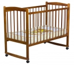 Детская кроватка Farfello КД 1200 кс — орех