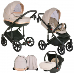 Коляска 3 в 1 Tutis Mimi Style (2021) — Rose Quartz
