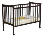 Детская кроватка Farfello КД 1200 пс — венге