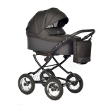Коляска 2 в 1 Indigo BARBARA Classic — черный