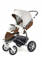 Прогулочная коляска Esspero Grand Discovery (шасси Graphite White) — Canella leatherette