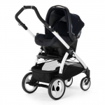 Автокресло Peg Perego Primo Viaggio SL на шасси Book 51 (шасси White/Black) — Luxe Bluenight