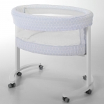 Колыбель Micuna Smart Fresh MO-1456 с LED-подсветкой — Blue Dots/White