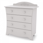 Бельевой комод Gandylyan (Гандылян) Арландо — белая ночь