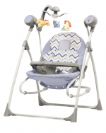 Электрокачели детские CARRELLO Nanny CRL-0005 — Purple Line