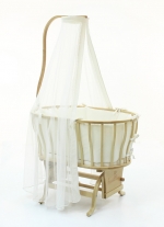 Колыбель Fiorellino Berlin New овальная — Natural
