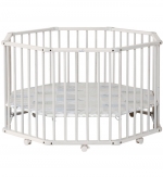 Детский манеж-кроватка Geuther Octo-Parc 107х107 — белый 004