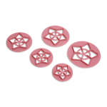 Набор формочек DOSH | HOME VELA — звезда, 5шт