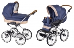 Коляска 2 в 1 Navington Caravel (большие колеса) — Crete