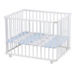 Детский манеж-кроватка Geuther Lucilee 90,2 x 97,4 — белый 97