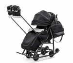 Санки-коляска Pikate Deluxe — Black