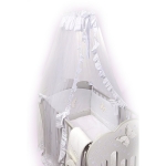 Балдахин для детской кроватки Feretti Velo "CHARME" — Bianco