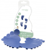 Антискользящие коврики для ванной с индикатором температуры Everyday Baby — cиний