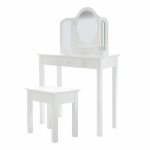 Детское трюмо с табуретом ROBA — Белый