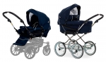Коляска 2 в 1 Emmaljunga Edge Duo Combi Competition (шасси De Luxe) — Competition Navy