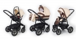 Коляска 3 в 1 Esspero Discovery (шасси Black) — Beige Brown