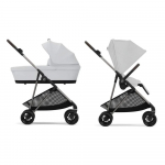 Коляска 2 в 1 Cybex Melio — Fog Grey