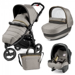 Коляска 3 в 1 Peg Perego Book Cross Modular System — Luxe Grey